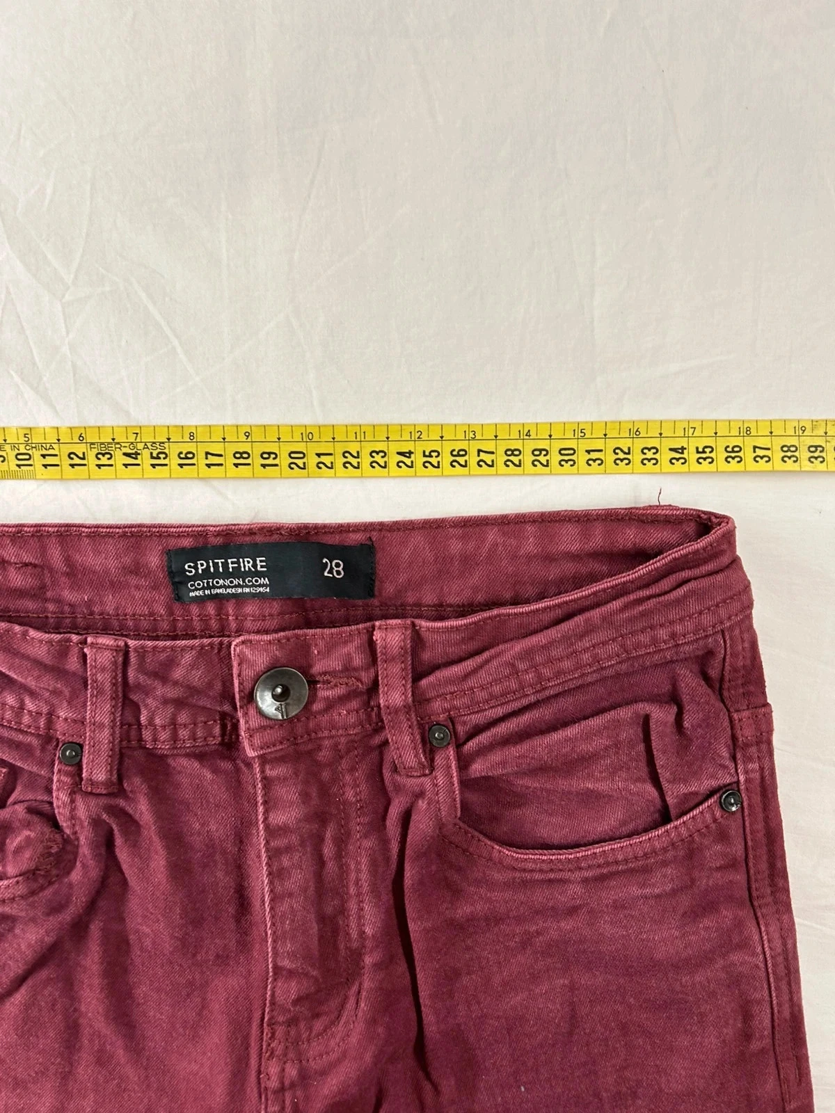 J’espère slim rojo burdeos spitfire – photo 7